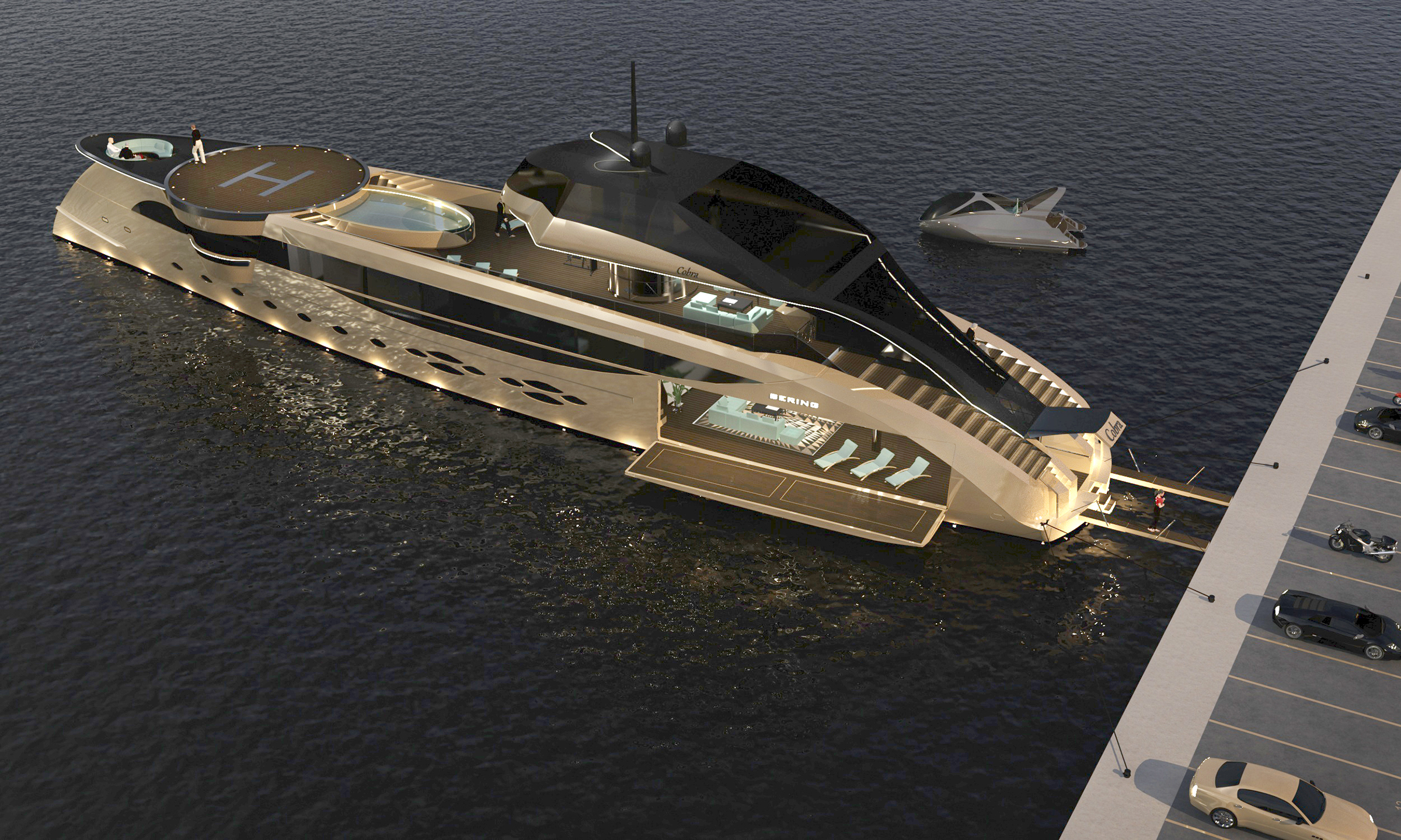 The future is now: Bering Yachts introduces the Cobra concept